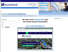 Tablet Screenshot of gisinternet.nl